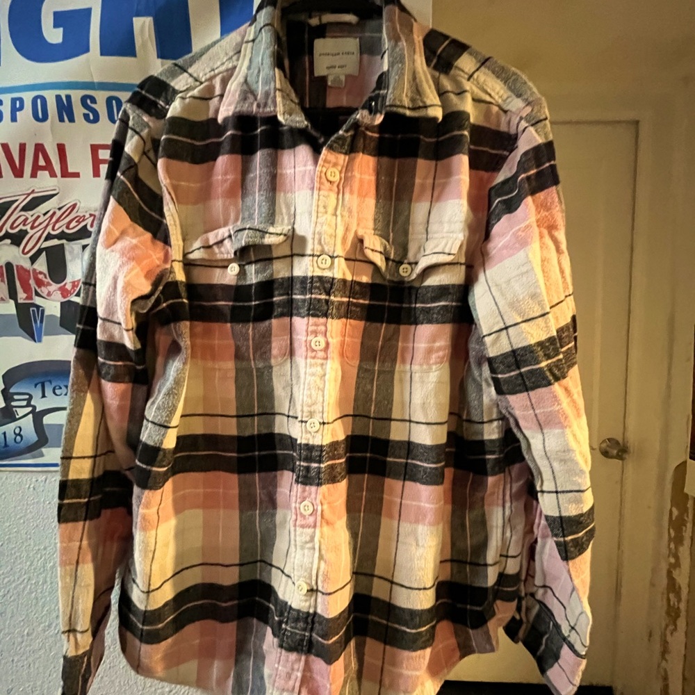 American eagle long sleeve soft flannel